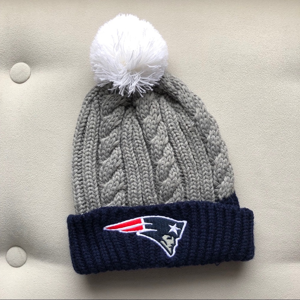 New England Patriots Winter pompom hat